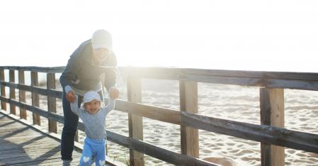 Tâches de l'au pair enfant ponds