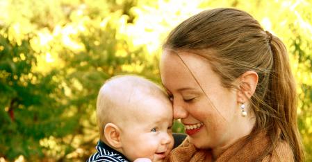 Au pair with baby