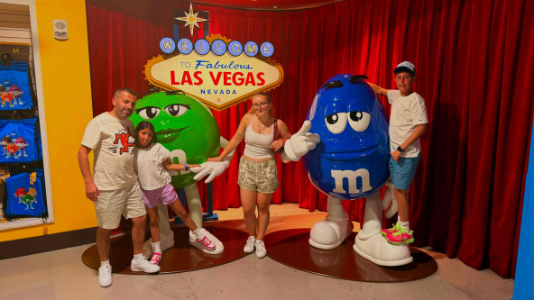 Zoe à Las Vegas
