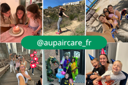 Au Pair France Collage